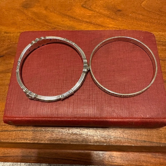 Brighton Zoe Bangle Bracelet & Brighton Uluwatu Narrow Bangle Pair - Picture 9 of 13